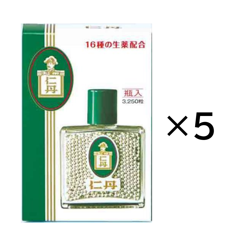 JINTAN SILVER 3,250 PILLS ×5sets REFRESHING BREATH RELIEF SORE THROAT NEW JAPAN