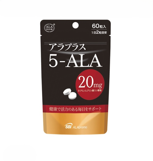 5-ALA 5-Aminolevulinic Acid ALAPLUS Supplement 60 tablets from JAPAN