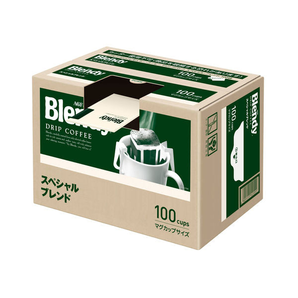 AGF Blendy Regular Drip Coffee Pack Special Blend 100cups From Japan NEW