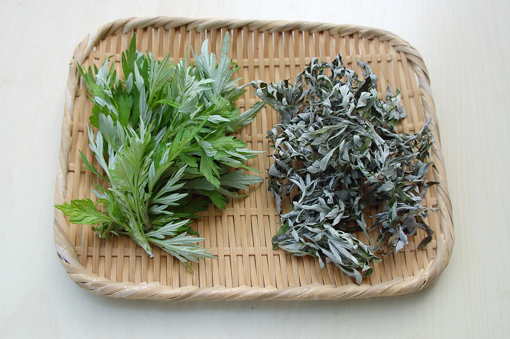Premium organic dried Mugwort made from pure Japan 100% 500g herb tea beauty