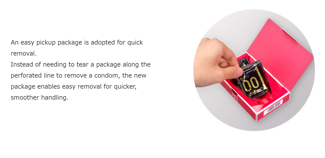 Okamoto condom 0.01 made from pure Japan 100% Ultra Thin OKAMOTO ZERO ONE 3pc
