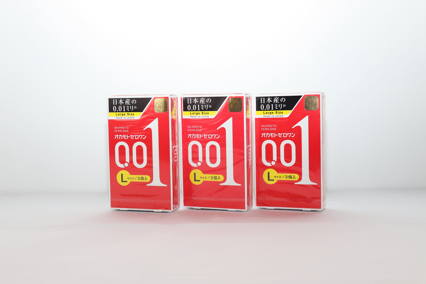 3pcs×3boxes Okamoto condom 0.01 genuine made in Japan Ultra Thin Genuine