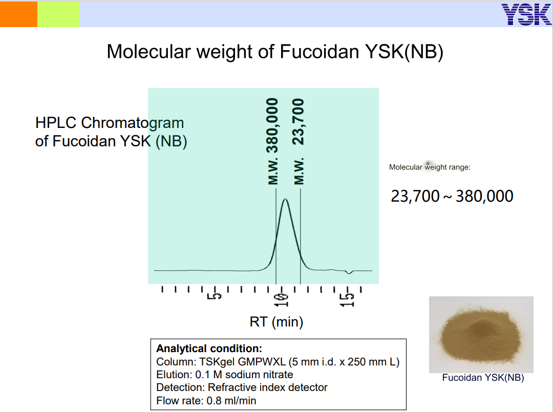 Okinawa Mozuku Fucoidan Extract Bulk high concentration Powder 1kg from Japan