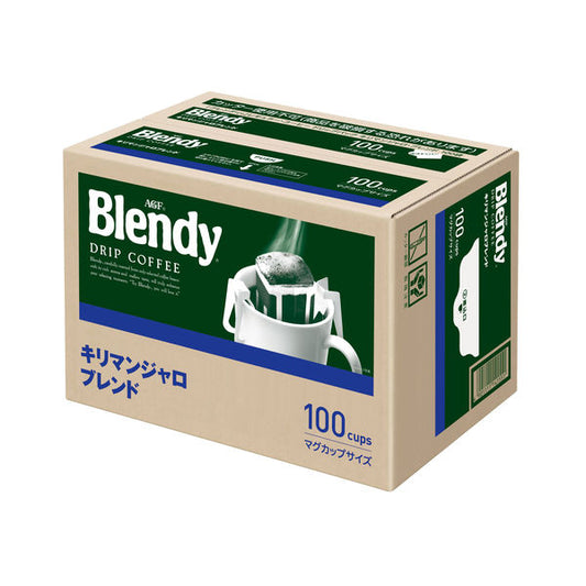 AGF Blendy Drip Coffee Pack Kilimanjaro Blend 100cups From Japan NEW