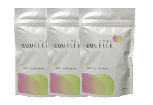 Otsuka EQUELLE 120 tablets pouch type 3 bags set from Japan.